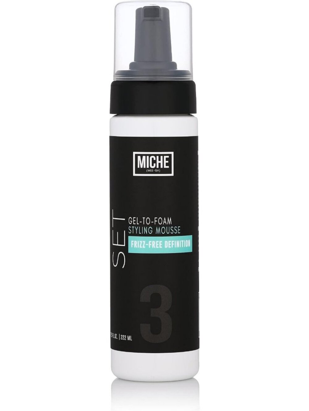 Lightweight Gel to Foam Mousse - Long-Lasting Hold, Frizz Control, All Hair